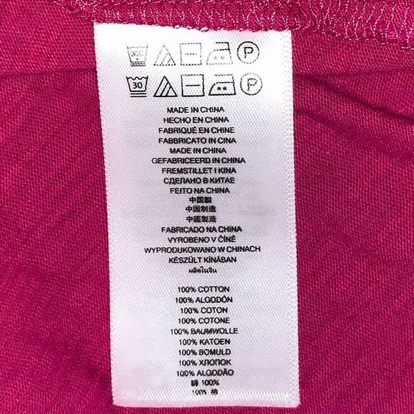 Michael Kors V-neck short sleeve top pink XL 💓 - Picture 8 of 8